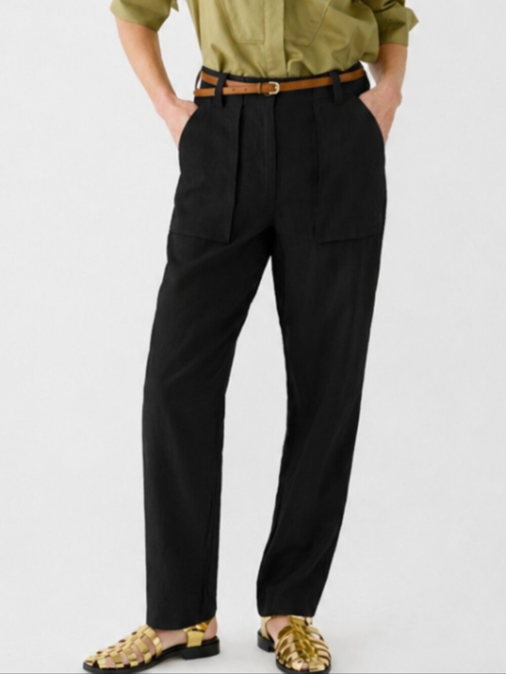 J. Crew Seaside Linen Blend Pants NWT